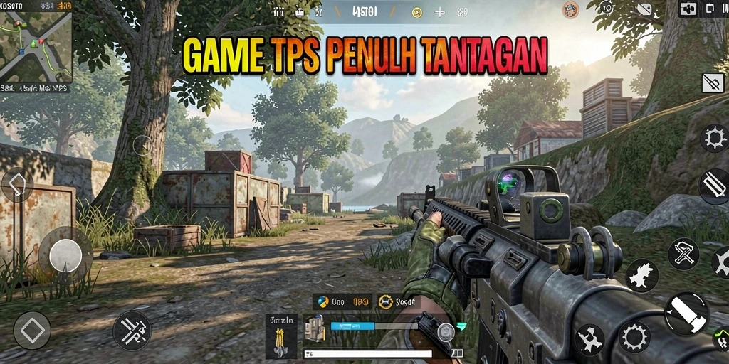Screenshot gameplay KOSTOTO dengan aksi seru dan menantang di medan perang.