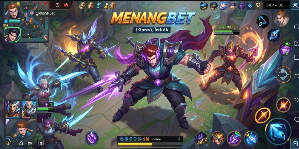 Tampilan dinamis gameplay <strong>MENANGBET</strong> yang penuh aksi.