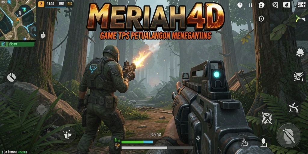 Tampilan layar gameplay MERIAH4D yang menegangkan dengan grafis luar biasa.