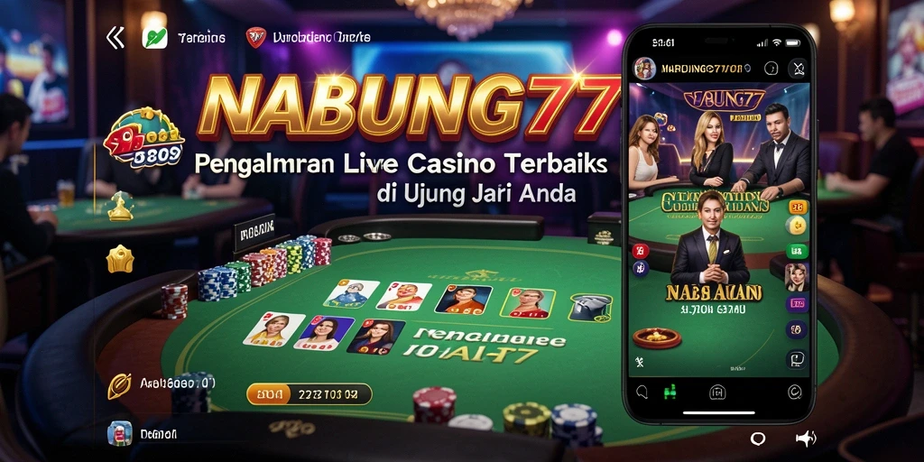 Screenshot gameplay Live Casino yang menarik dan interaktif.
