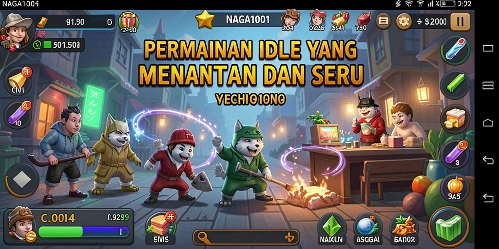 Tampilan gameplay NAGA1001 yang seru dan interaktif.