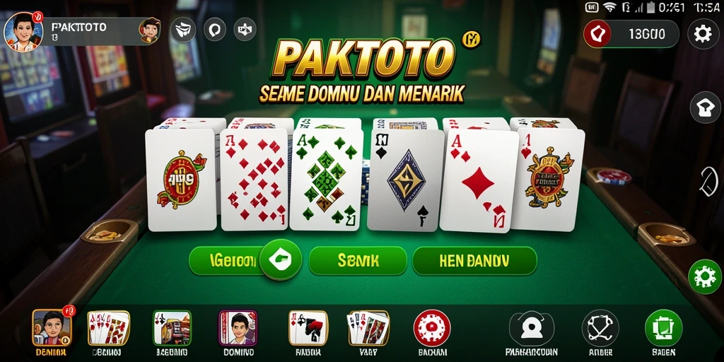 Tampilan gameplay PAKTOTO yang menarik dan interaktif.