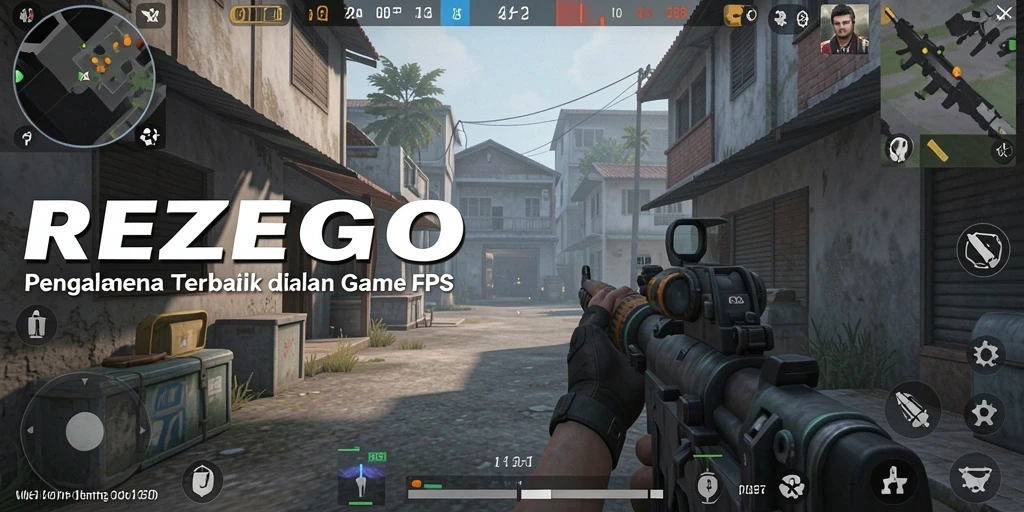 Gameplay seru REZEGO dengan grafis menakjubkan.